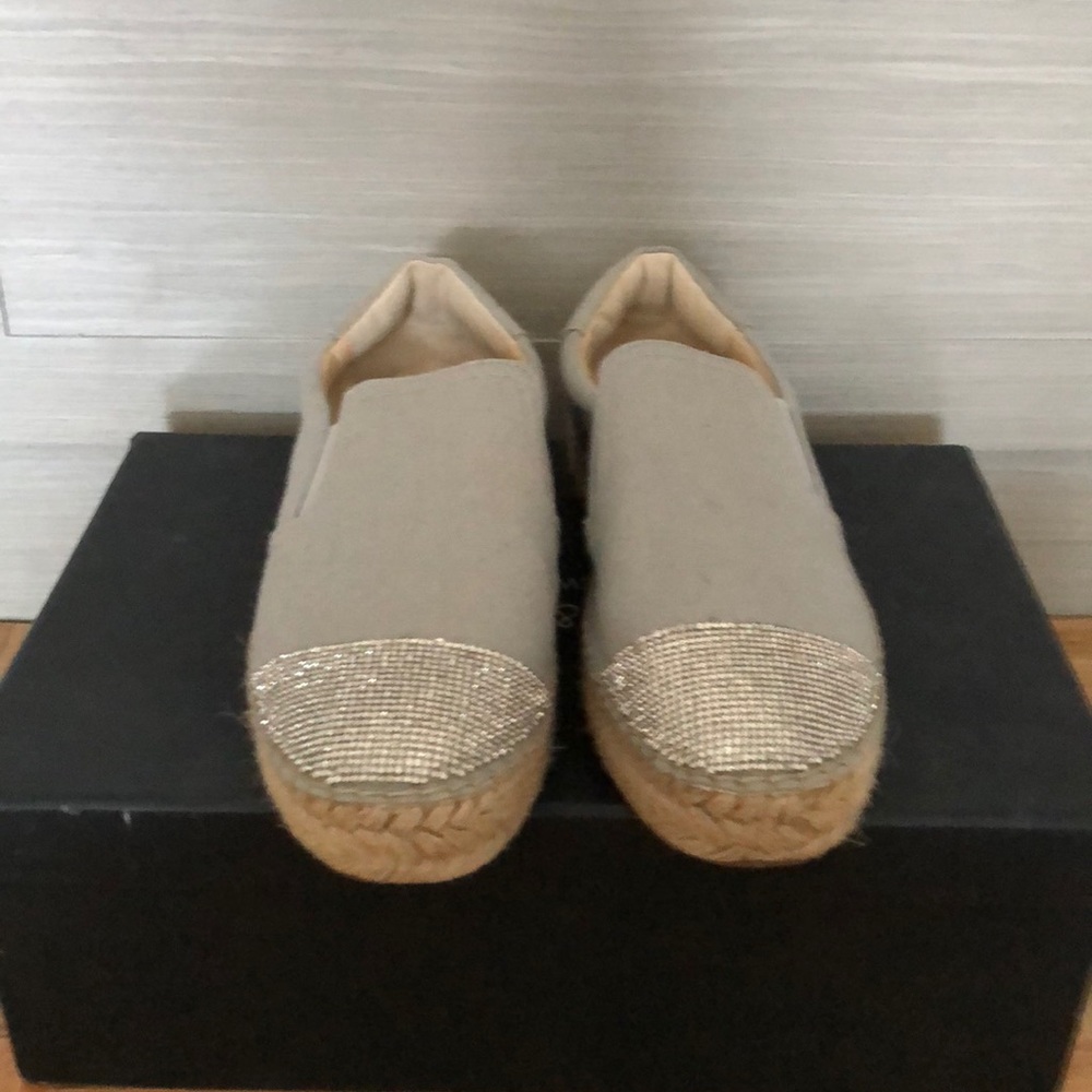 Espadrille slip on flats